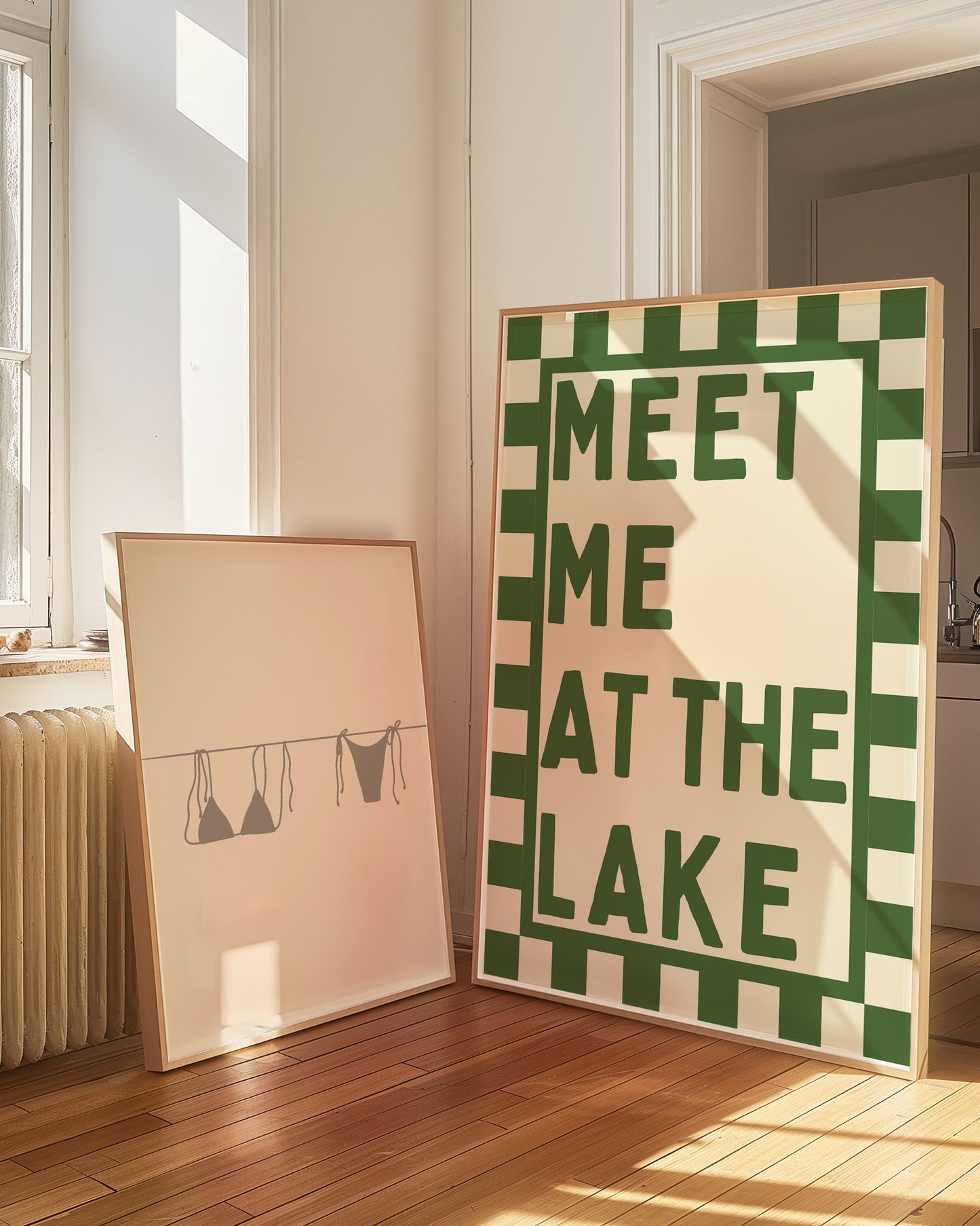 Green Meet Me At The Lake | Digital Print