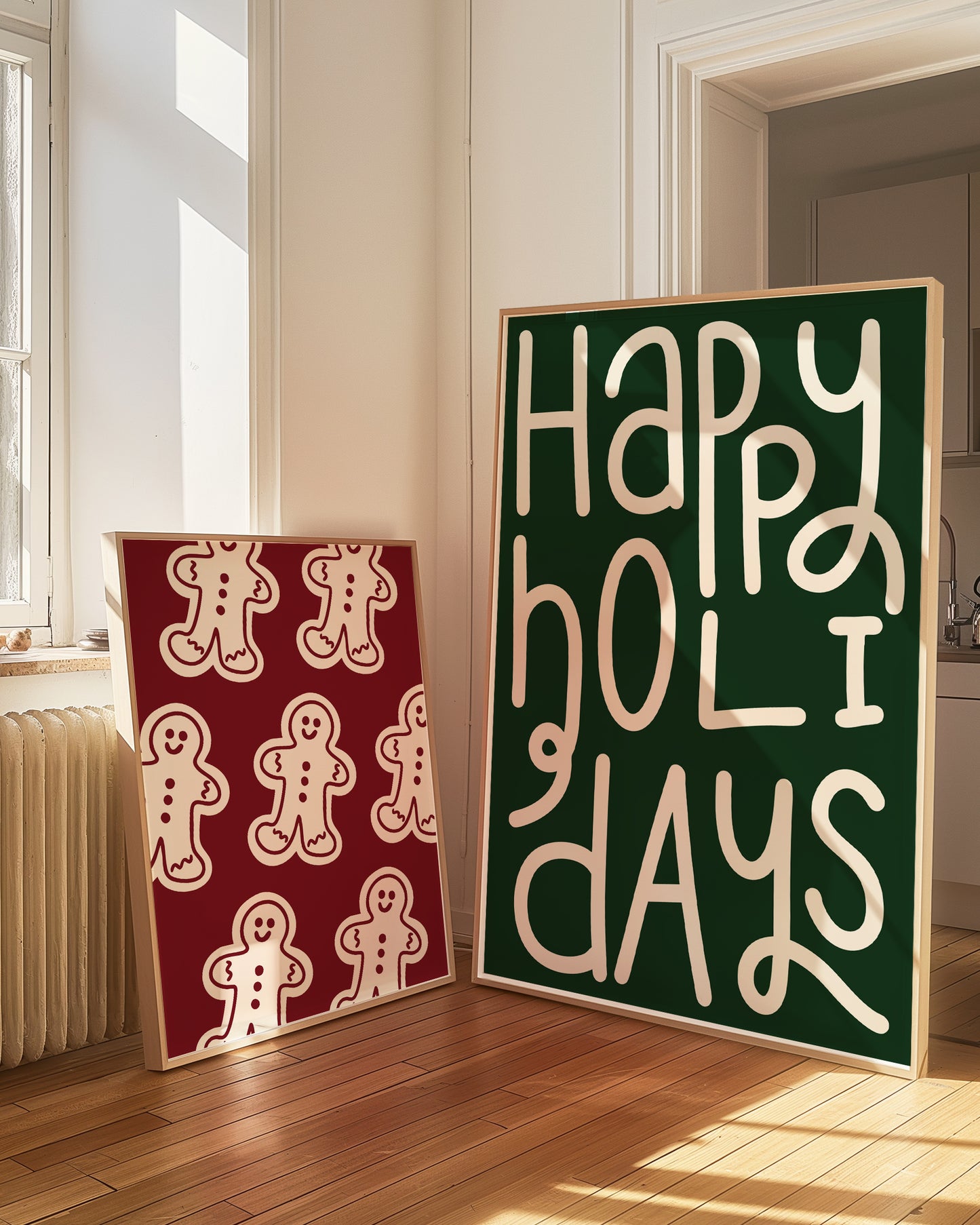 Happy Holidays Green | Digital Print