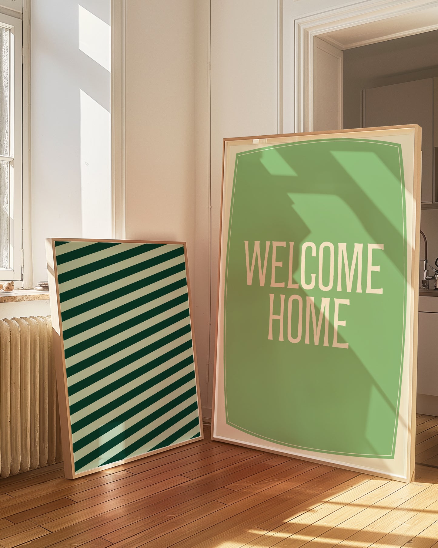 Green Welcome Home | Digital Print