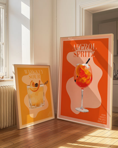 Aperol Spritz Illustration | Digital Print