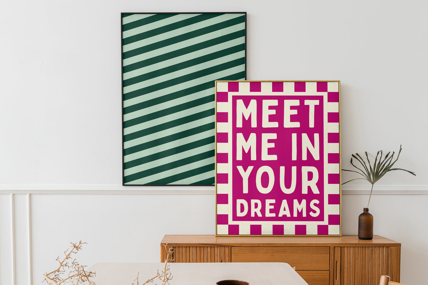 Pink Meet Me In Your Dreams | Digital Print