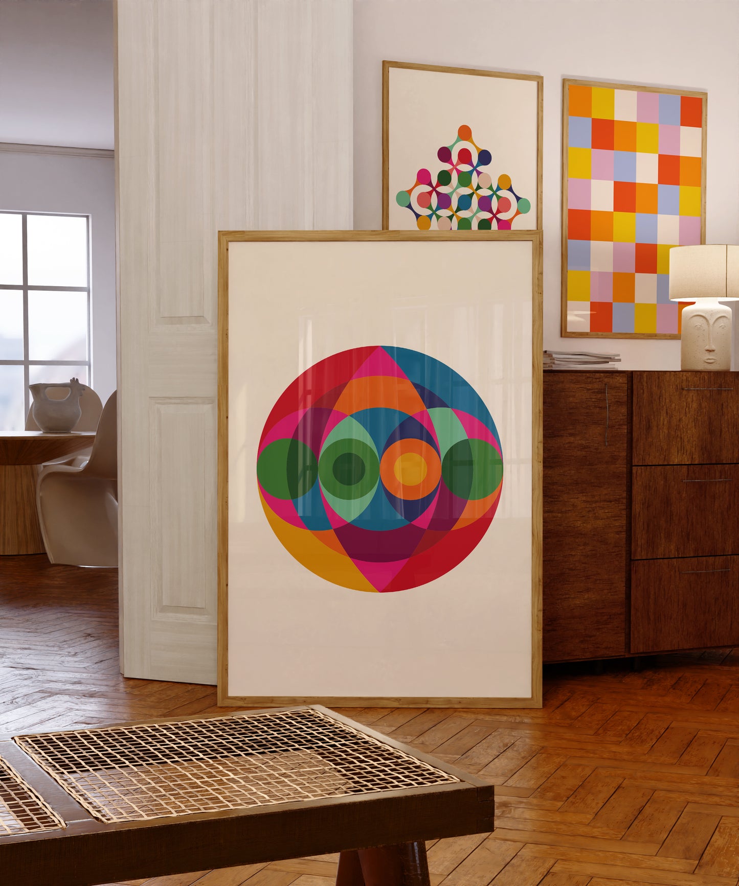 Circle Pattern | Colourful | Digital Print