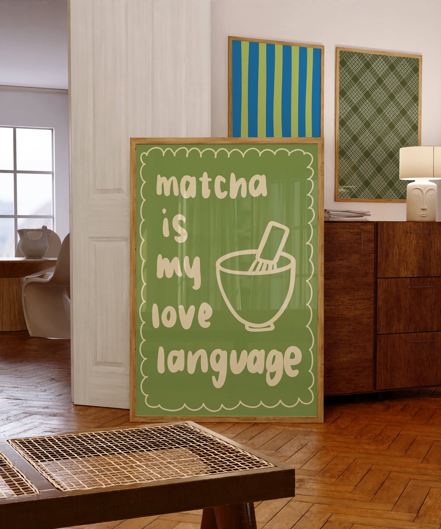 Matcha Is My Love Language Green | Digital Print