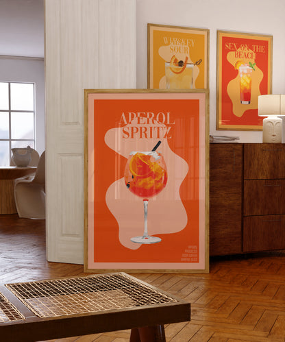 Aperol Spritz Illustration | Digital Print