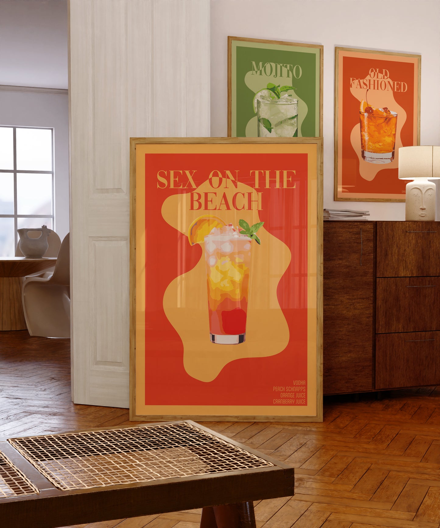 Sex On The Beach Illustration | Digital Print