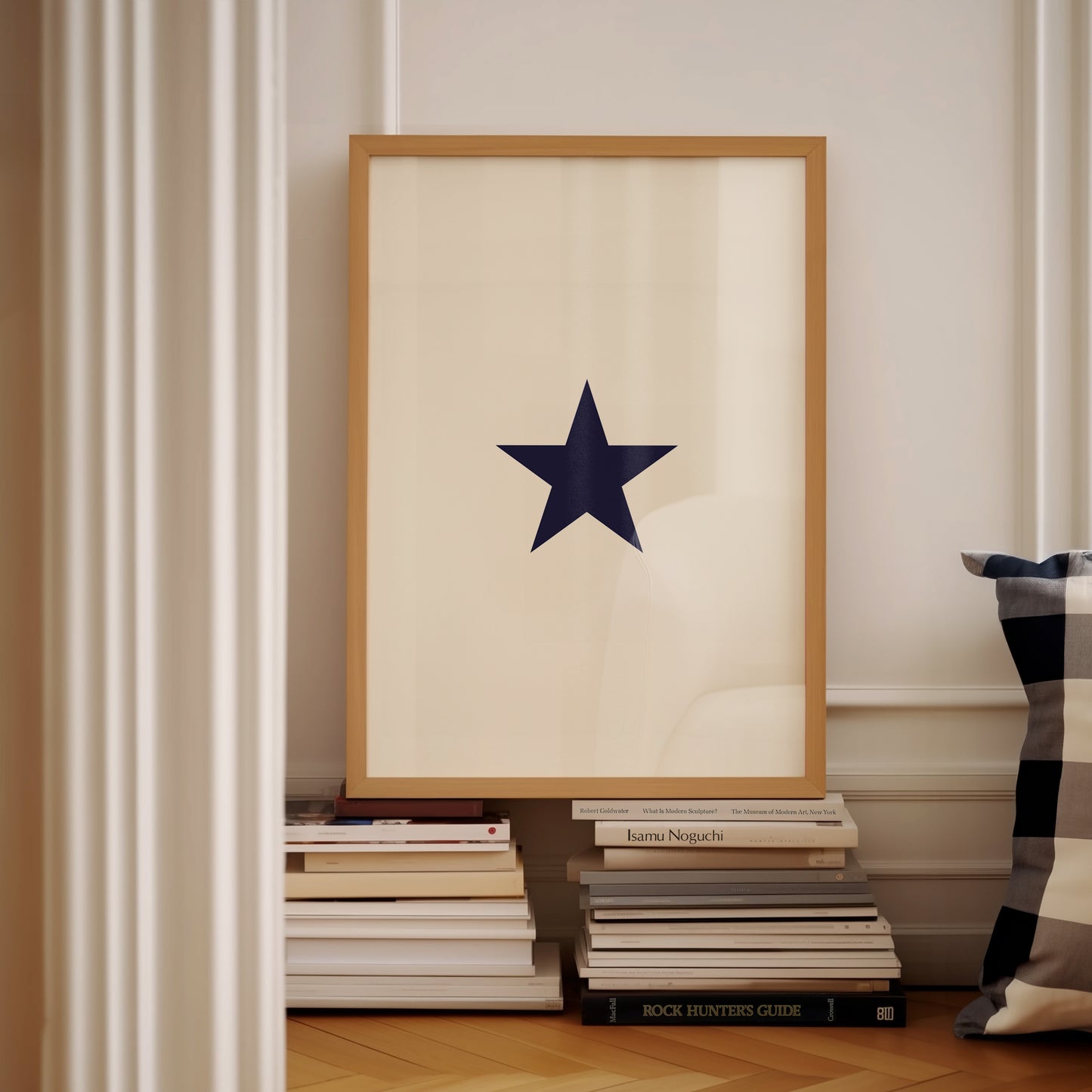 Blue Star Simple | Digital Print