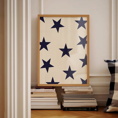 Blue Stars | Digital Print