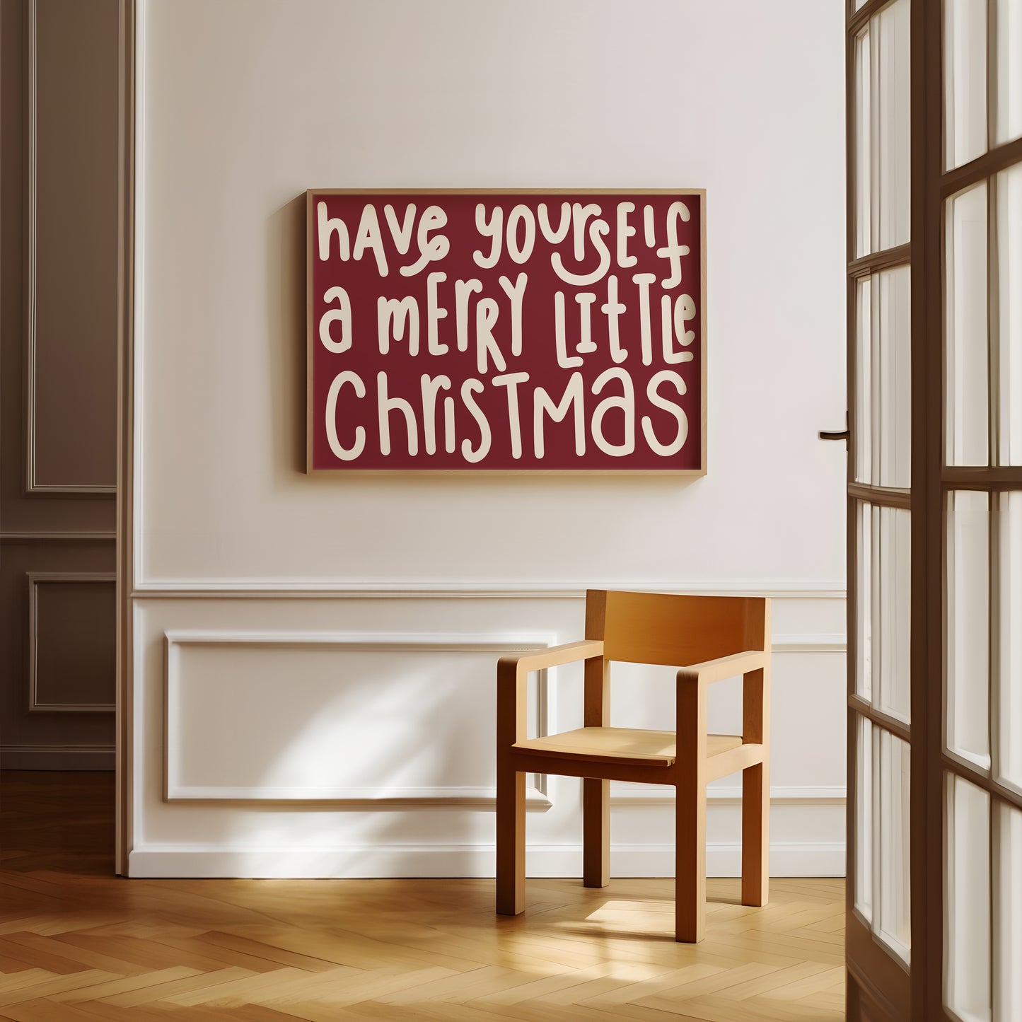 Have Yourself A Merry Little Christmas Red | Digital Print