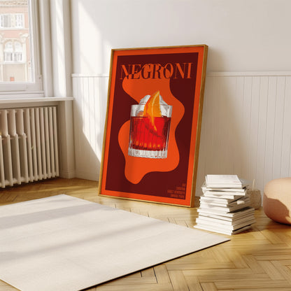 Negroni Illustration | Digital Print