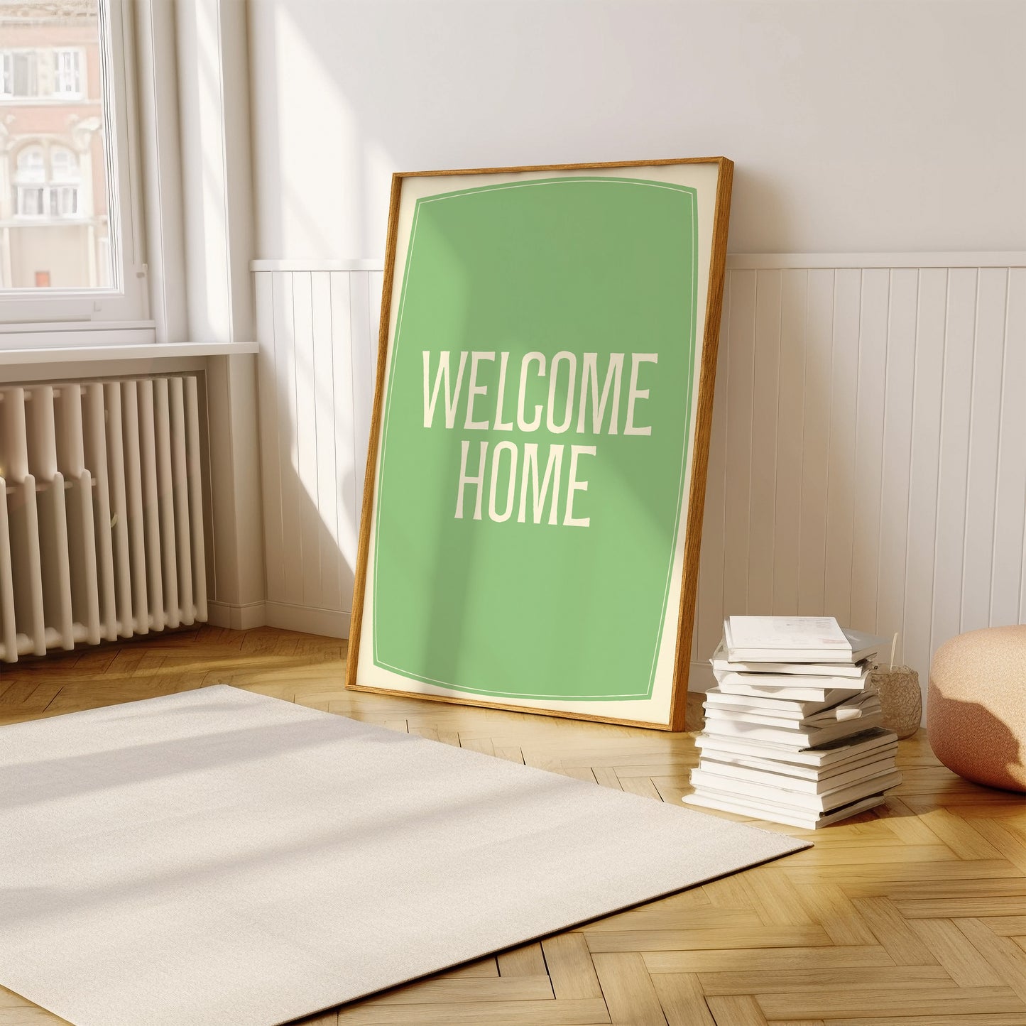 Green Welcome Home | Digital Print