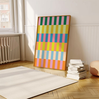 Colourful Stripes | Digital Print