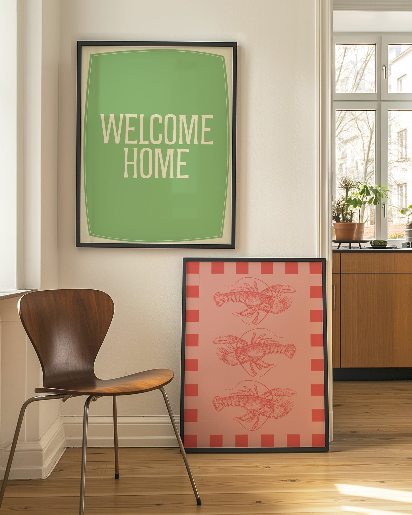 Green Welcome Home | Digital Print