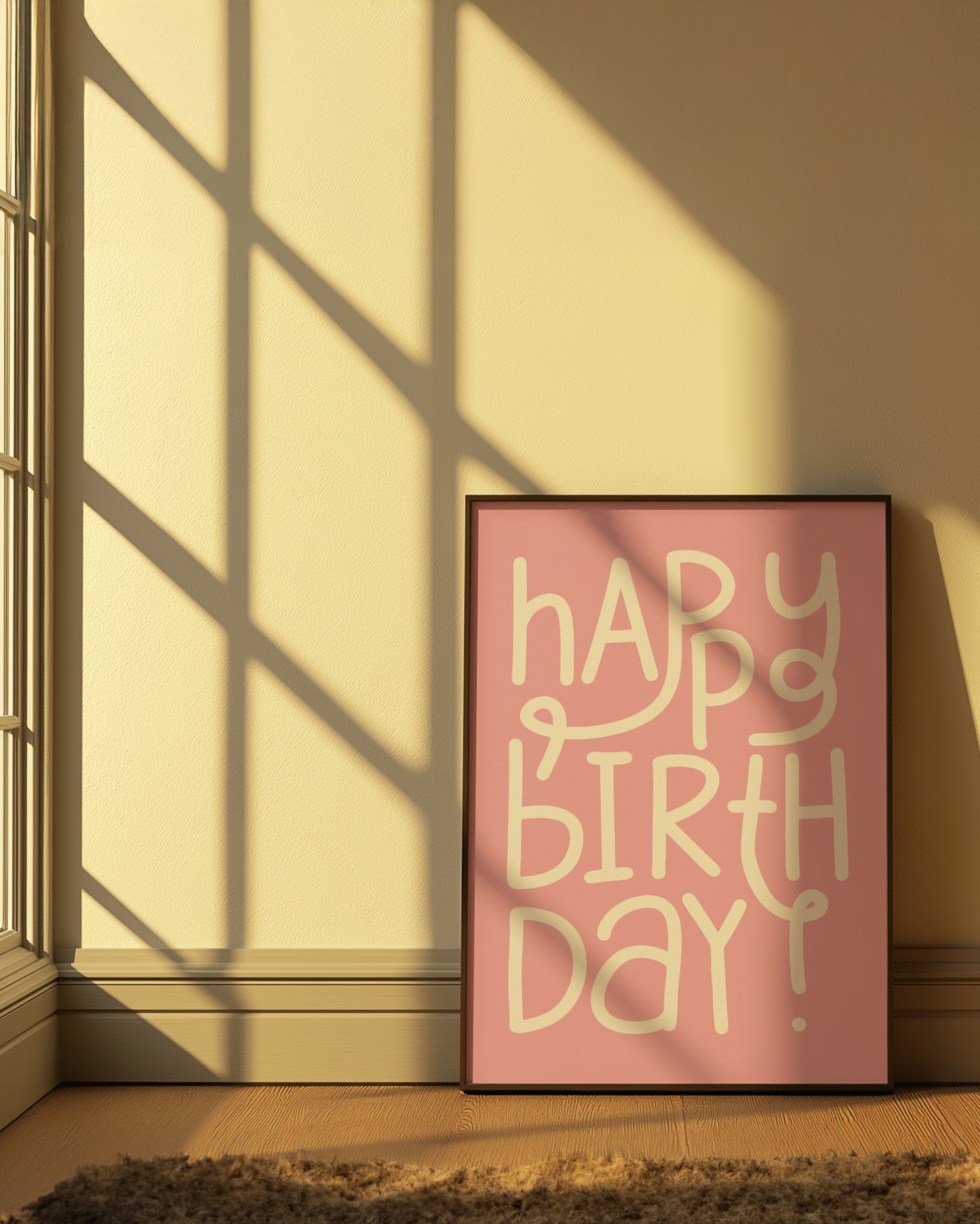 Happy Birthday Pink | Digital Print